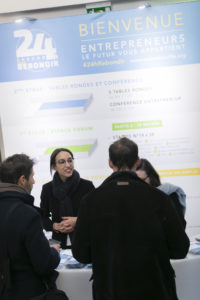 Reportage 24H Chrono pour Rebondir à la CCI Paris.