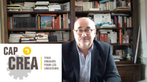 Dimitri Pivot à la Première édition de CAP CREA de Bpifrance Création.