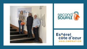 Second Souffle s’engage aux côtés de l’Agglomération Estérel Côte d’Azur